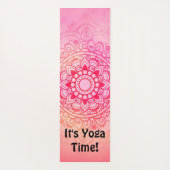 Good Vibes Mandala Specialized Yoga Mat (Achterkant)