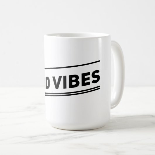 Good Vibes Mug (Devant droit)