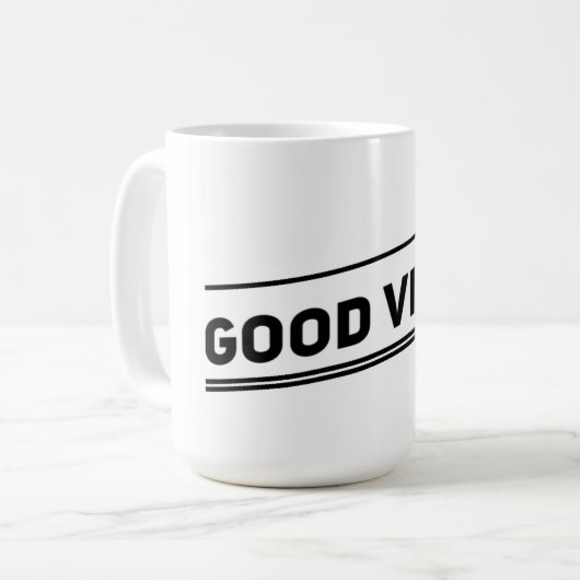 Good Vibes Mug (Devant gauche)