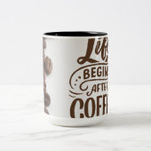 Good Vibes Only Coffee Mok - Inspirerend positief (Center)