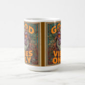 Good Vibes Only Coffee Mug – Bold Gorilla Design (Centre)