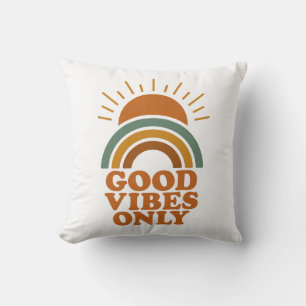 Good Vibes Only Coussin - Citation Positive Décor 