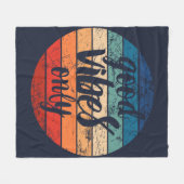 Good Vibes Only Fleece Deken (Voorkant (Horizontaal))