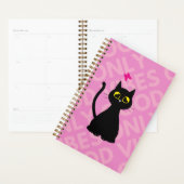 GOOD VIBES ONLY! - Funny Cat Planner (Devant avec enveloppe)