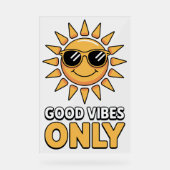 Good Vibes Only Poster (Recto)