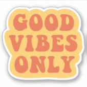 Good Vibes Only Sticker (Voorkant)