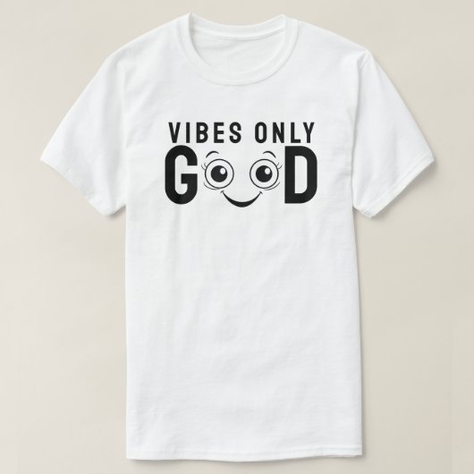 Good Vibes Only T-shirt (Design voorkant)