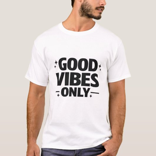 Good Vibes Only T-shirt (Voorkant)
