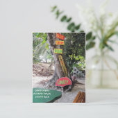 Good Vibes Rasta Restaurant Briefkaart (Staand voorkant)