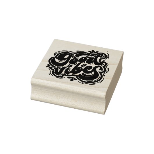 Good Vibes Rubber Stamp Rubberstempel (Stempel)