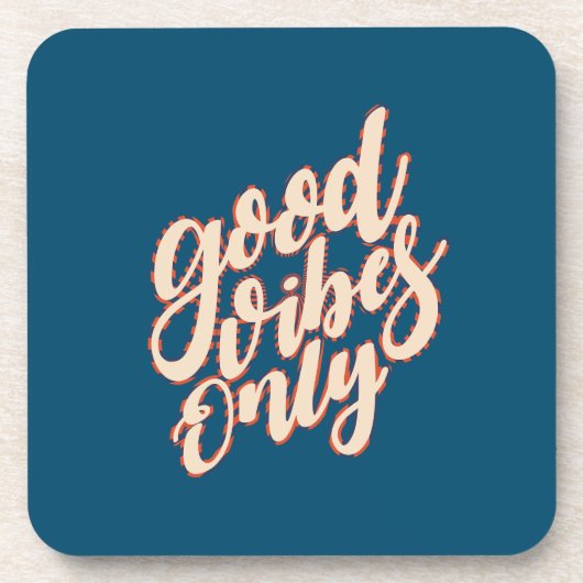 Good Vibes, Saint Valentin | DESSOUS DE VERRE (Devant)