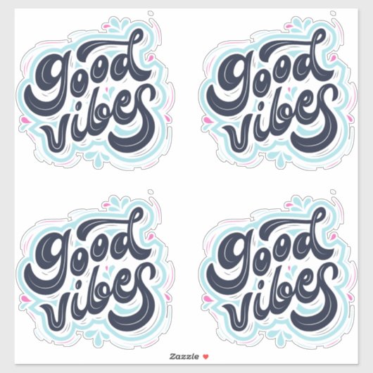 Good Vibes Sticker (Feuille)