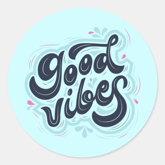 Good Vibes Sticker (Voorkant)