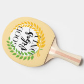 good vibes  tafeltennisbatje (Zijkant)