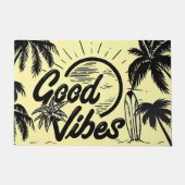 "GOOD Vibes" Tapis Extérieur-Intérieur (Devant)