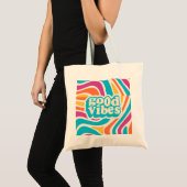 GOOD VIBES Tote Bag (Devant (produit))
