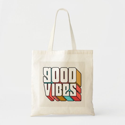 Good Vibes Tote Bag (Voorkant)
