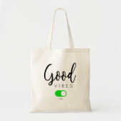 Good vibes tote bag (Voorkant)
