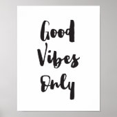 Good Vibes uniquement, Motivationnel, Impression I (Devant)