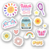 Good Vibes uniquement - VSCO Pack de Sticker (Devant)