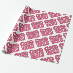 Good Vibes Wrapping Paper Cadeaupapier