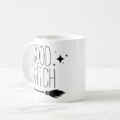 Good Witch Halloween Spooky Cute Koffiemok (Voorkant links)