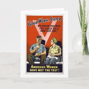 Good Work Sister Kaart