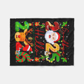 Goodbye 2025 Hello 2026 Happy New Year Christmas F Fleece Deken (Voorkant (Horizontaal))