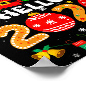 Goodbye 2025 Hello 2026 Happy New Year's Eve Chris Poster (Hoek)