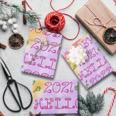 GOODBYE 20XX HALLO 20XX INPAKPAPIER VEL