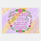 GOODBYE 20XX HALLO 20XX INPAKPAPIER VEL (Voorkant 3)