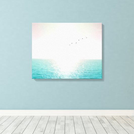 Goodbye Blighty Canvas Afdruk (Insitu (Houten vloer))