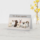 **GOODBYE** DE "TOUS" CARTE US (Fleur jaune)