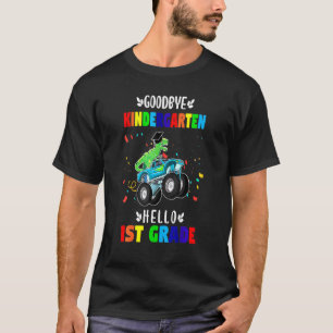 Goodbye Kindergarten Hallo First Grade Afstuderen T-shirt