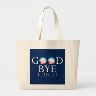 GOODBYE Obama Grote Tote Bag