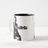 GoodFella Tweekleurige Koffiemok (Voorkant links)