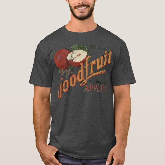 Goodfruit Washington Appels voedsel T-shirt (Voorkant)