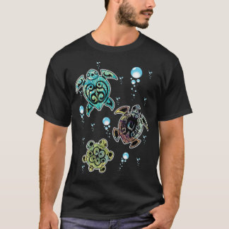 Goodness Cute Tropical Hawaiian Zee Turtles Cute F T-shirt