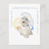 Goodnight Blue Briefkaart (Voorkant)