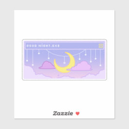 Goodnight.exe pop up window sticker