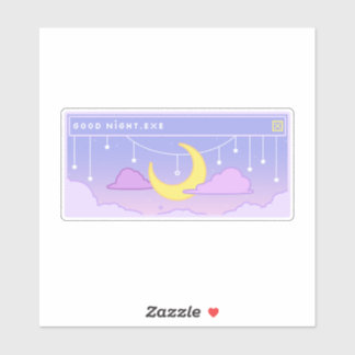 Goodnight.exe pop up window sticker