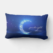 Goodnight Moon & Stars Child's favoriete piloot Kussen (Achterkant)