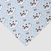 Goodnight Sleeping Panda Beer Tissuepapier (Detail)