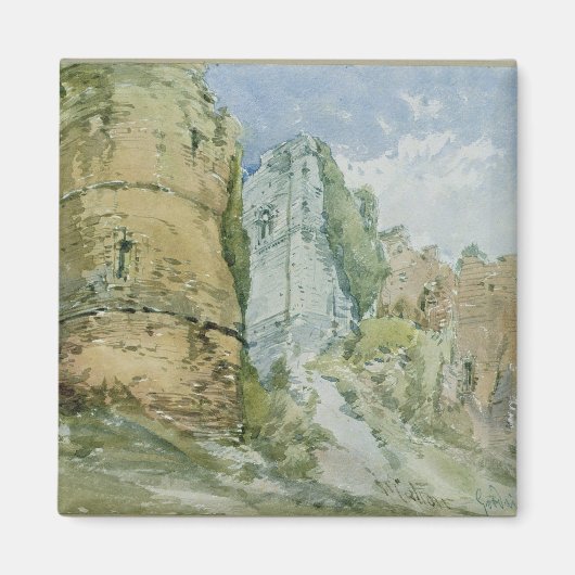 Goodrich Castle, Herefordshire Magneet (Voorkant)
