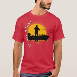 Goodrich Lake Vist Michigan Sunrise T-shirt