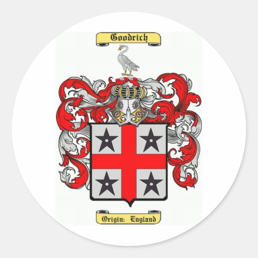 Goodrich Ronde Sticker (Voorkant)