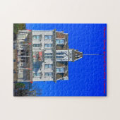 Goodspeed Opera House. Kerstgroeten Legpuzzel (Horizontaal)