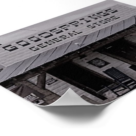 Goodspringen poster voor algemene winkels (Hoek)