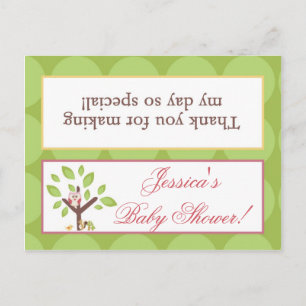 Goody Bag Toppers Liefde en Natuur Meisje Woodland Uitnodiging Briefkaart