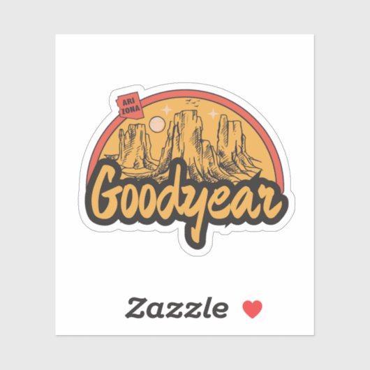 Goodyear, Arizona Sticker (Vel)